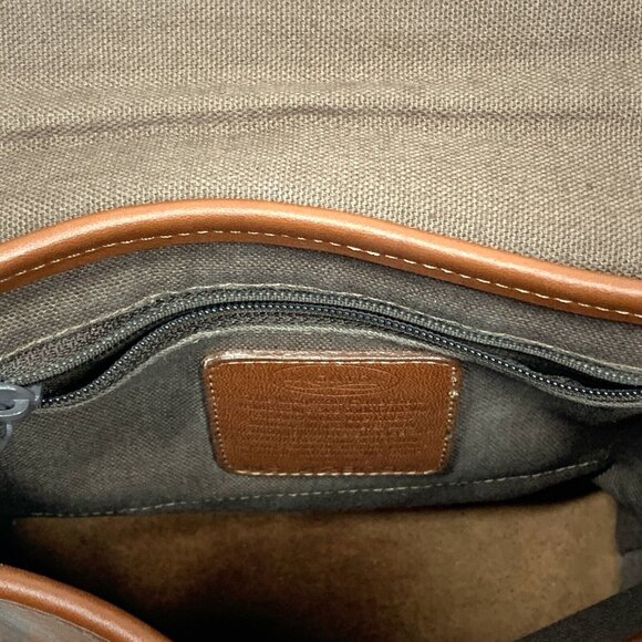 Brighton Vintage Y2K 90s Leather Medium Bucket Bag Purse, Crossbody Shoulder Bag - Picture 13 of 13